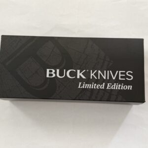 Buck Knives Limited Edition box lid for 110 Slim Pro TRX Oil Slick
